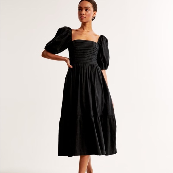 Abercrombie & Fitch Dresses & Skirts - Abercrombie Emerson Poplin Maxi Dress